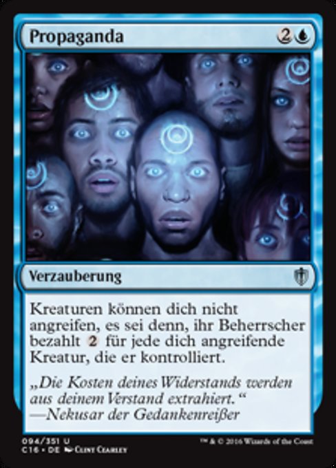 Propaganda C16-94 Uncommon Deutsch