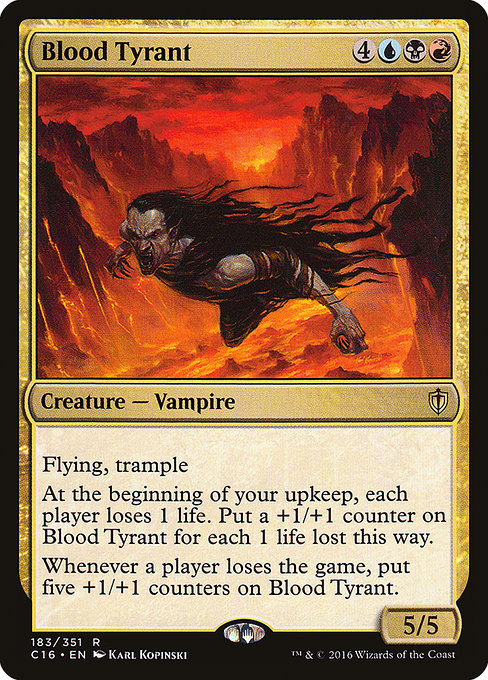 Blood Tyrant C16-183 Rare Englisch