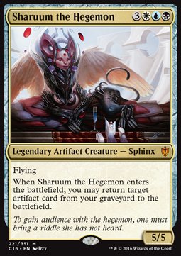 Sharuum, Sphinx-Hegemon C16-221 Mythic Deutsch