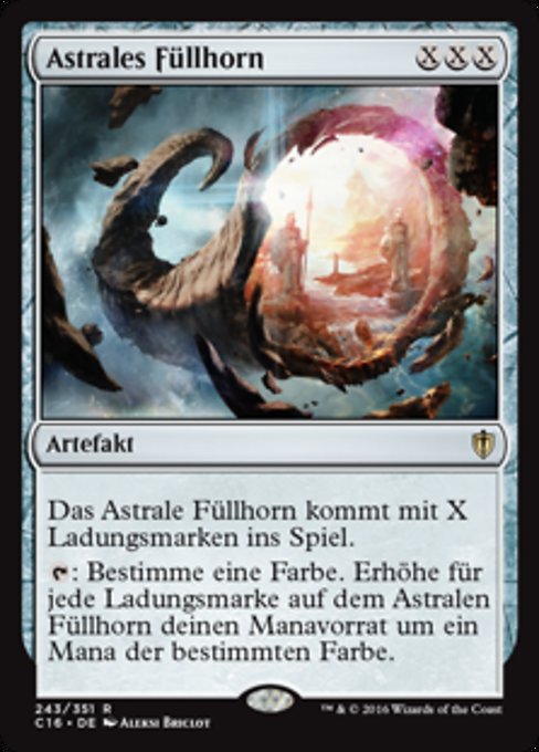 Astrales Füllhorn C16-243 Rare Deutsch