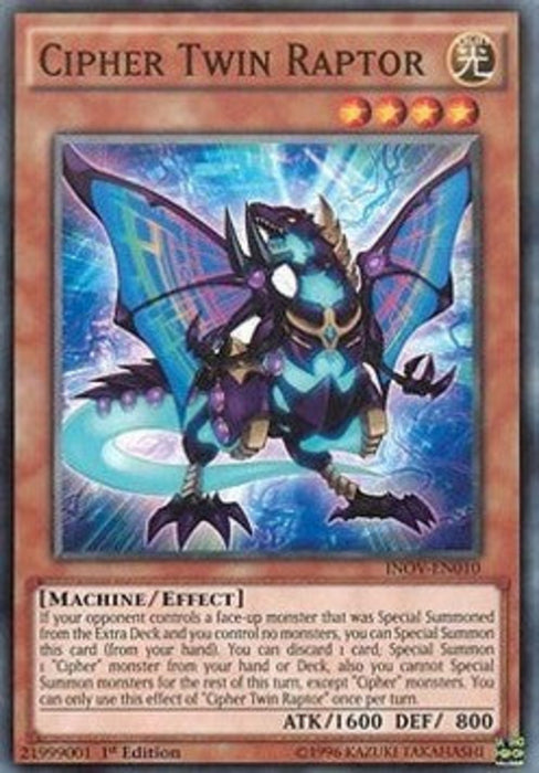 Cipher Twin Raptor INOV-EN010 Common Englisch