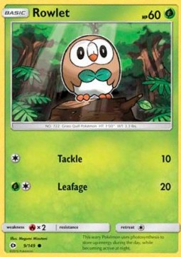 Rowlet SUM-9 Common Englisch