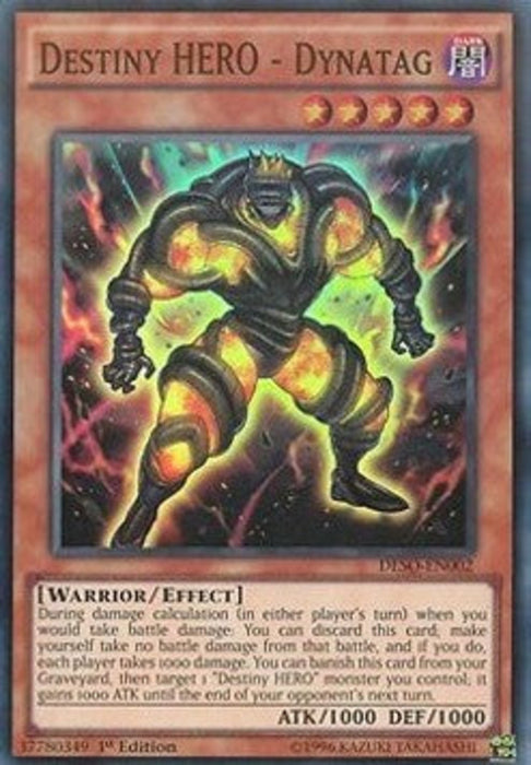 Destiny HERO - Dynatag DESO-EN002 Super Rare Englisch