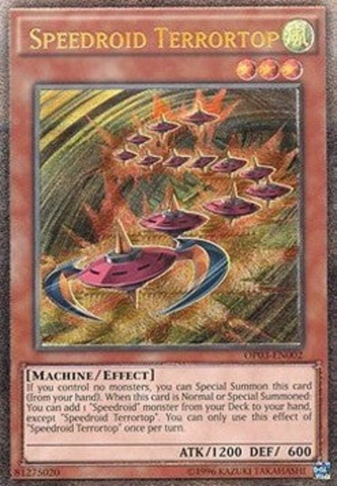 Speedroid Terrortop OP03-EN002 Ultimate Rare Englisch
