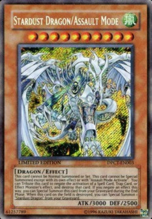 Stardust Dragon/Assault Mode (V.2) DPCT-EN003 Secret Rare Englisch