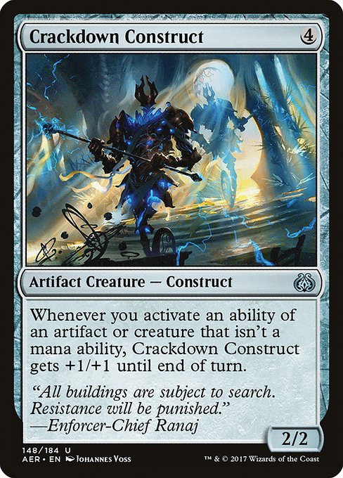 Magic: Crackdown Construct