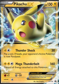 Pikachu EX XYPR-174 Promo Englisch