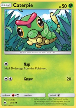 Caterpie SUM-1 Common Englisch