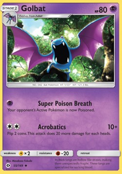 Golbat SUM-55 Uncommon Englisch