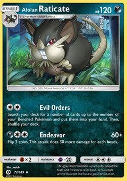 Alola-Rattikarl SUM-77 Uncommon Deutsch