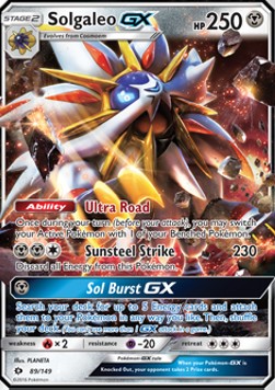Solgaleo GX SUM-89 Ultra Rare Englisch