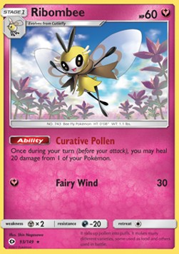 Ribombee SUM-93 Holo Rare Englisch