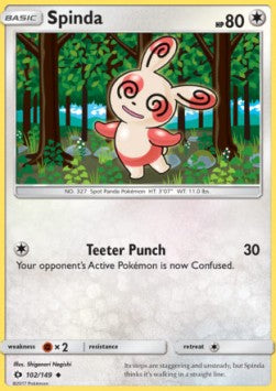 Spinda SUM-102 Uncommon Englisch