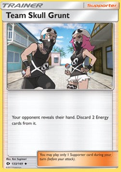 Team Skull-Rüpel SUM-133 Uncommon Deutsch
