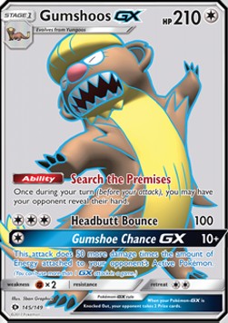 Gumshoos GX SUM-145 Ultra Rare Englisch