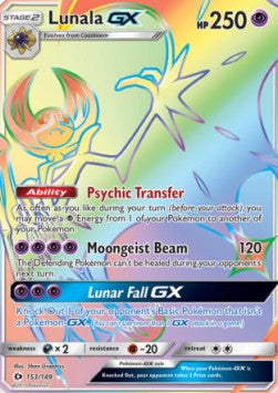 Lunala GX SUM-153 Secret Rare Deutsch