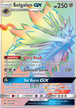 Solgaleo GX SUM-155 Secret Rare Deutsch