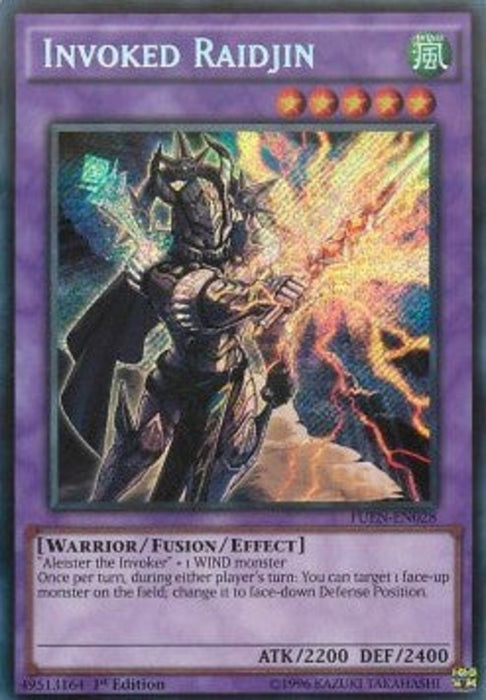 Invoked Raidjin FUEN-EN028 Secret Rare Englisch