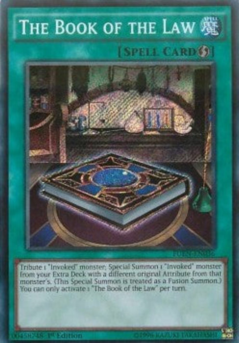The Book of the Law FUEN-EN036 Secret Rare Englisch