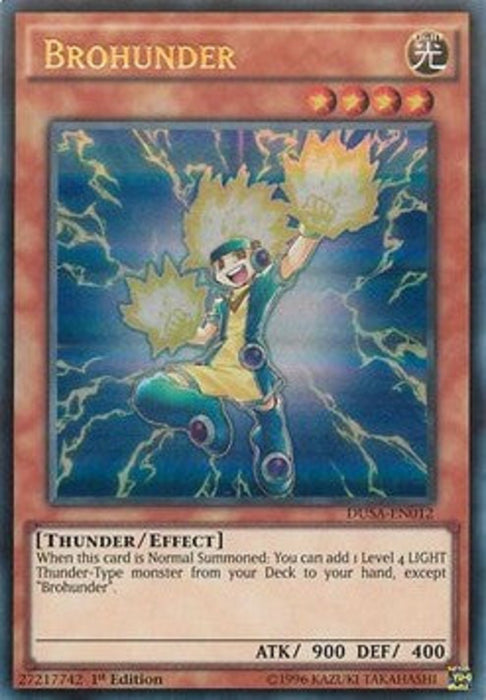 Brohunder DUSA-EN012 Ultra Rare Englisch