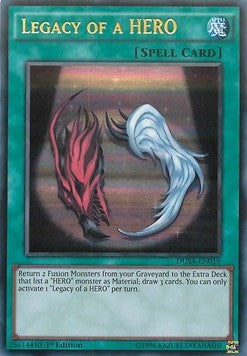 Legacy of a HERO DUSA-EN019 Ultra Rare Englisch