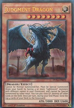 Judgment Dragon DUSA-EN070 Ultra Rare Englisch