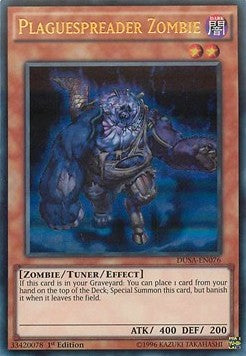 Plaguespreader Zombie DUSA-EN076 Ultra Rare Englisch