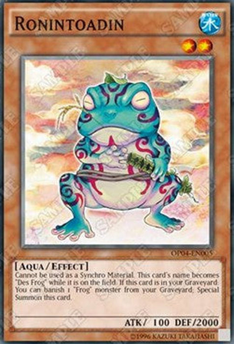 Ronintoadin OP04-EN005 Super Rare Englisch