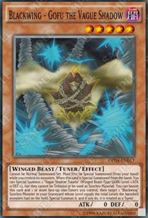 Blackwing - Gofu the Vague Shadow OP04-EN011 Super Rare Englisch