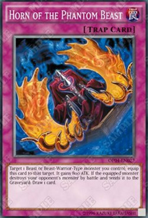 Horn of the Phantom Beast OP04-EN027 Common Englisch