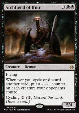 Archfiend of Ifnir AKH-78 Rare Englisch