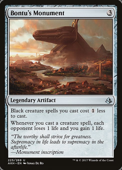 Bontu's Monument AKH-225 Uncommon Englisch