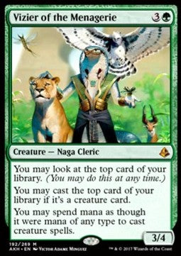 Vizier of the Menagerie AKH-192 Mythic Englisch
