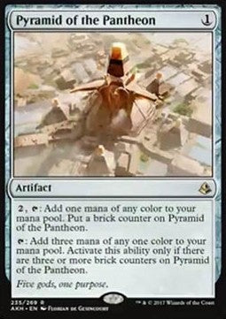Pyramide des Pantheons AKH-235 Rare Deutsch