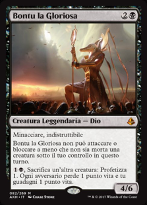 Magic: Bontu the Glorified