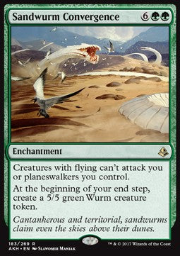 Sandwurm Convergence AKH-183 Rare Englisch