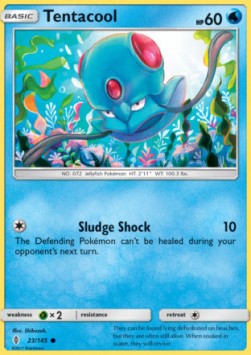 Tentacool GRI-23 Common Deutsch