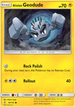 Alola- Kleinstein GRI-40 Common Deutsch