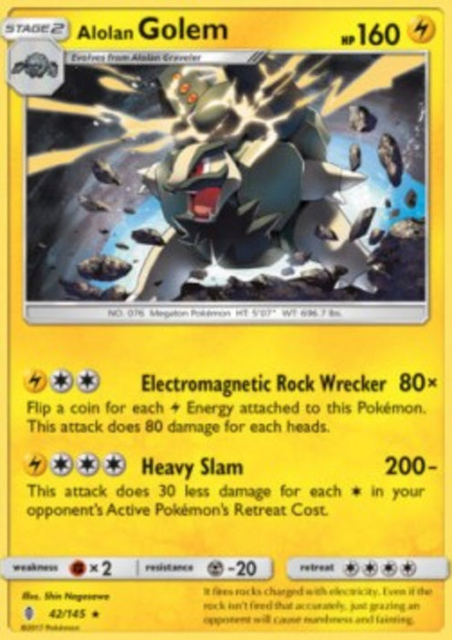 Alola- Geowaz GRI-42 Holo Rare Deutsch