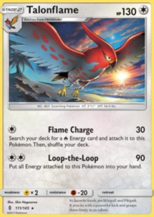 Talonflame GRI-111 Rare Deutsch