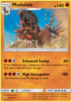 Mudsdale GRI-76 Holo Rare Englisch