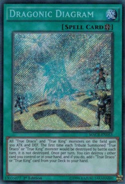 Dragonic Diagram MACR-EN053 Secret Rare Englisch