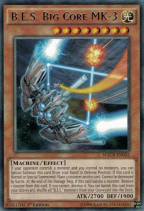 B.E.S. Big Core MK-3 MACR-EN032 Rare Englisch