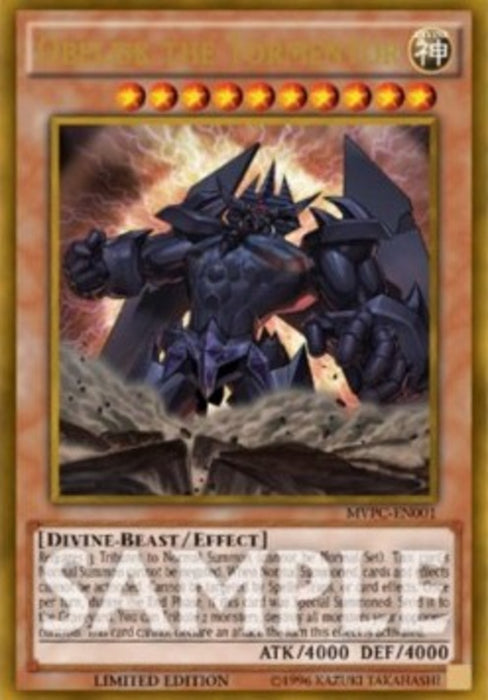 Obelisk the Tormentor (V.2) MVP1-ENC01 Gold Rare Englisch