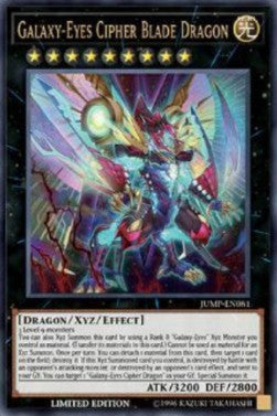 Galaxy-Eyes Cipher Blade Dragon‎ JUMP-EN081 Ultra Rare Amerikanisch