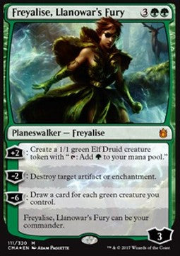 Freyalise, Llanowar's Fury CMA-111 Mythic Englisch