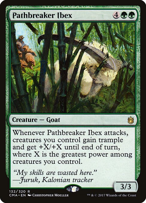 Pathbreaker Ibex CMA-132 Rare Englisch