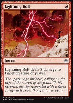 Lightning Bolt E01-54 Uncommon Englisch