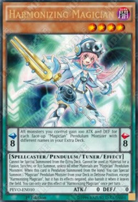 Harmonizing Magician PEVO-EN010 Ultra Rare Englisch