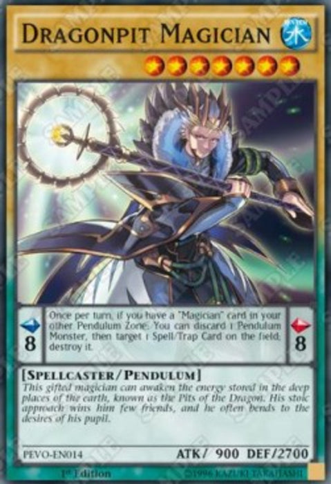 Dragonpit Magician PEVO-EN014 Super Rare Amerikanisch